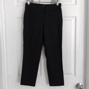 Plain black Talbots trousers